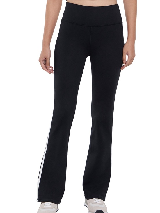 Gapfit Pants - GapFit Black Flared Side-Stripe Women’s Leggings